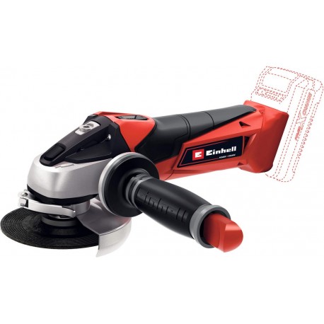 EINHELL TE-AG 18/115 li solo + accessoires, accu haakse slijper, power x-change 4431123