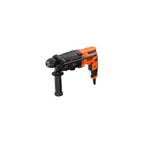 BLACK+DECKER 650W 1.4J Pneumatische boorhamer met accessoires in koffer BEHS01K-QS