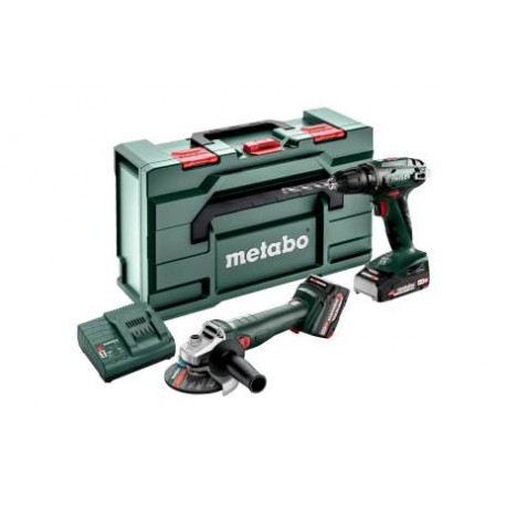 METABO Accu combo set 18 volt combo set 2.6.6 18v: bs18+w187 685234000