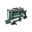 METABO Accu combo set 18 volt combo set 2.6.6 18v: bs18+w187 685234000