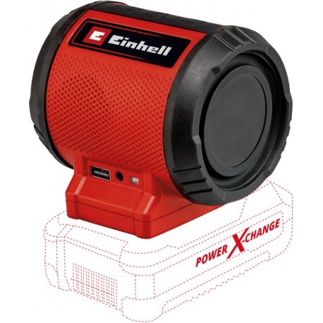 EINHELL TC-SR 18 li bt solo - accu speaker - power x-change 4514150