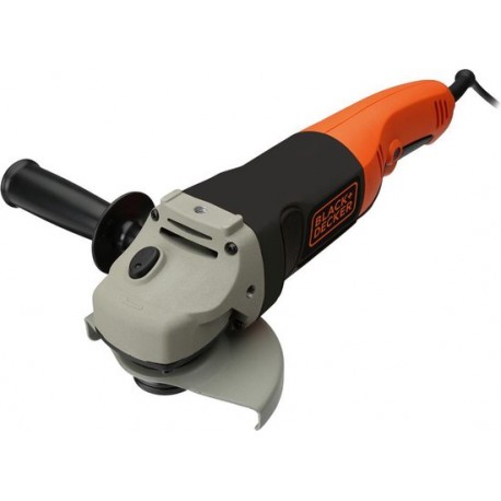 BLACK+DECKER Haakse Slijper - 1200W - 125mm - schakelaar met nulspanningsbeveiliging KG1202-QS