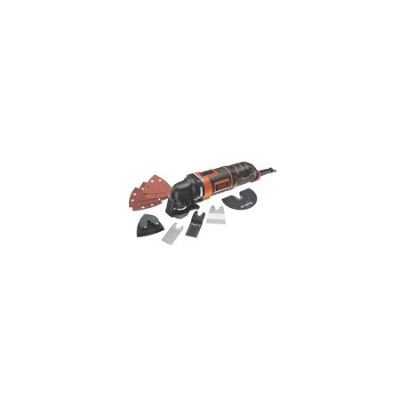 BLACK+DECKER Multitool - Oscillerend - 300W - Incl. koffer en 11 accessoires MT300KA-QS