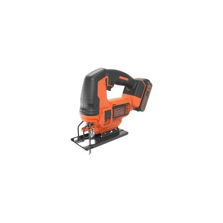 BLACK+DECKER Pendeldecoupeerzaag - 18V - inclusief accu en lader BDCJS18E1-QW