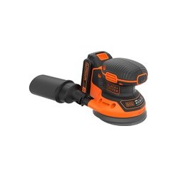 BLACK+DECKER Excenterschuurmachine - 18V - inclusief accu en lader BDCROS18-QW