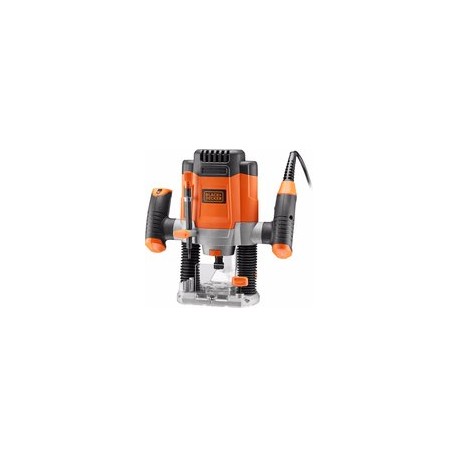 BLACK+DECKER Bovenfrees - 1200W - incl. accessoires en koffer KW1200EKA-QS