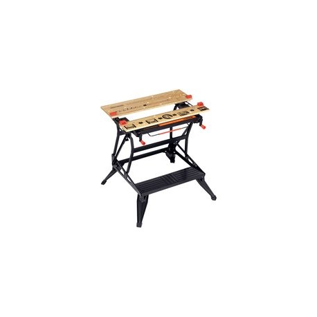 BLACK+DECKER Workmate Opvouwbare werkbank - 2 Werkhoogtes – Tot 250kg WM825-XJ