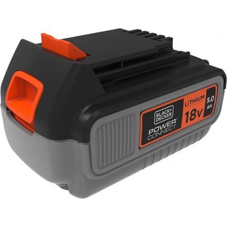 BLACK+DECKER Accu - 18V - 5.0 Ah Lithium-Ion - Onderdeel van het 18V accusysteem BL5018-XJ