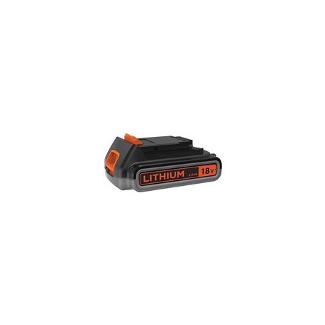 BLACK+DECKER Schuifaccu - 18V - 2,5Ah Lithium-ion BL2518-XJ