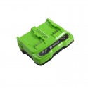 GREENWORKS 24 Volt acculader G24X2UC4