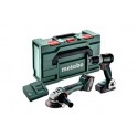 METABO Accu combo set 18 volt combo set 2.6.5 18v: bs18lbl+w18lbl9 685233000