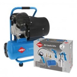 AIRPRESS Compressor HL 425-24 + accessoiresset type Orion 7 delig Plug & Play 36833-45895