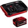 EINHELL 18 V/4-6 Ah Power X-Change starter kit - 1x 4-6 Ah Accu en snellader - universeel voor alle Power X-Change machines 45