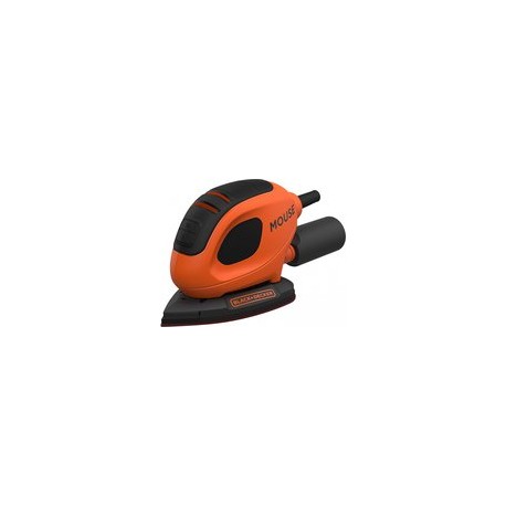 BLACK+DECKER Mouse BEW230-QS detailschuurmachine - 55W - incl. 6 schuurvellen BEW230-QS