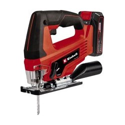 EINHELL TC-JS 18 li kit 2.5 ah +5-delige zaagbladenset - accu decoupeerzaag - 1 accu - power x-change 4321228