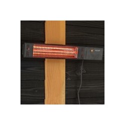 SUNRED Heater Fortuna Ultra Wall Black 1500 Watt RDS-15W-B