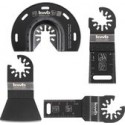 EINHELL Multitool accessoireset - 4-delig - 1x bim invalzaagblad 87 mm, 1x hcs invalzaagblad 34x44 mm, 1x hc 49708850