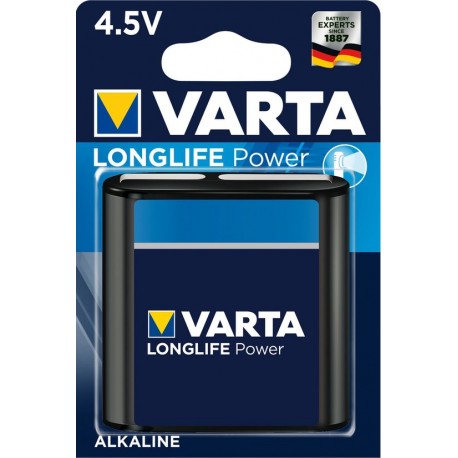 VARTA Longlife Alkaline batterij Power 4,5V 3LR12 BV3LR12-BL1