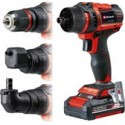 EINHELL TE-CD 18/45 3x li kit 2.0 ah +22-delige boor-/bitset - accu boor-/schroefmachine - 1 accu - power x- 4513990