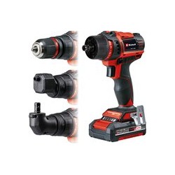 EINHELL TE-CD 18/45 3x li kit 2.0 ah +22-delige boor-/bitset - accu boor-/schroefmachine - 1 accu - power x- 4513990