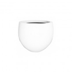 POTTERYPOTS Jumbo Orb S, Glossy White E1189-S1-W