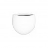 POTTERYPOTS Jumbo Orb S, Glossy White E1189-S1-W