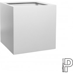 POTTERYPOTS Block XL, Matte White E1003-60-MW