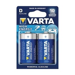 VARTA Longlife Power D Batterijen - High Energy Alkaline - 2 Stuks BVLR20-BL2