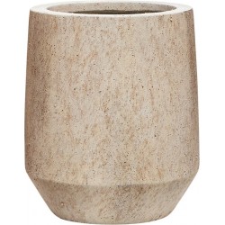 POTTERYPOTS Harith High S, Travertine Beige bloempot P3101-48-88