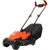 BLACK+DECKER Grasmaaier - 1200W - 32 cm breed - Gesnoerd 230 Volt BEMW451BH-QS