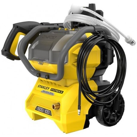 STANLEY FATMAX SFMCPW1500B 18V Accu Hogedrukreiniger - 1500 PSI - 100 Bar - Body SFMCPW1500B-XJ